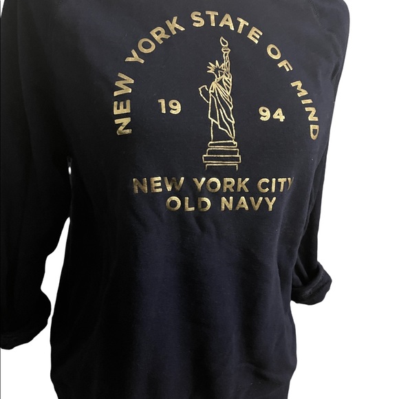 Old Navy sweat shirt NY State of Mind women’s M - Picture 3 of 6